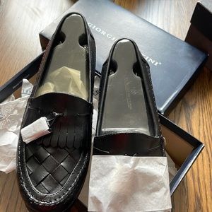 Giorgio Brutini Milan loafer. Black 8.5 wide